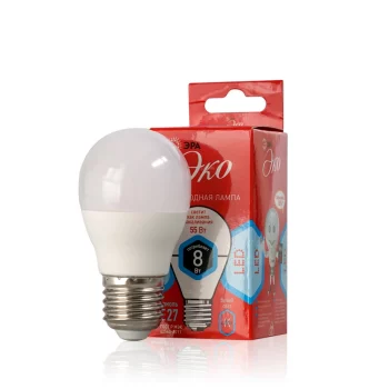 Лампа LED Эра 8Вт E27 З45-8W-840-E27 нейтральная