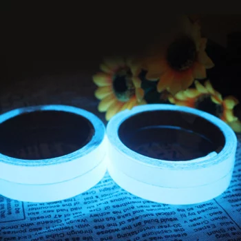 1 Roll 5m Luminous Tape Glow In The Dark Fluorescent Tape Sticker