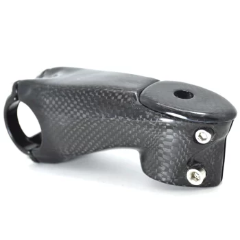 New Carbon Fiber Road Bicycle Stem with Top Cap MTB Bike Stems 31.8mm Mountian Cycling parts Angle 17 6 degree Matte Glossy